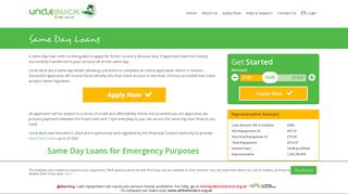 Same Day Loans For Emergencies – Uncle Buck