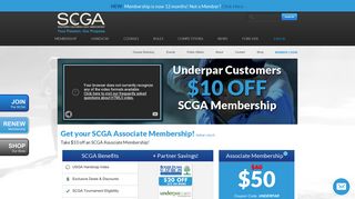 SCGA.org | Underpar | SCGA