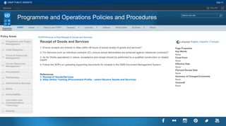 Programme and Operations Policies and Procedures - UNDP - POPP ...