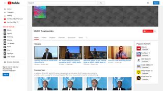 UNDP Teamworks - YouTube