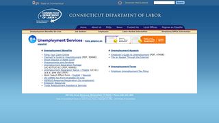 Unemployment Services - Connecticut Department of Labor