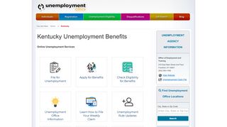 Kentucky Unemployment Benefits & Office Location