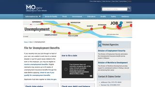 MO.gov Unemployment Services - MO.gov