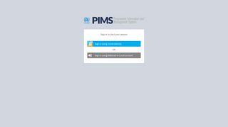 PIMS 2.0 - Programme Information and Management System