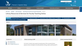 Off Campus Access - Library Resources & Services for Faculty ...