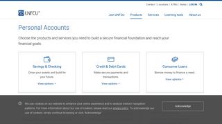 Personal Accounts : United Nations Federal Credit Union - UNFCU