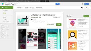 Unfollowers + for Instagram - Apps on Google Play