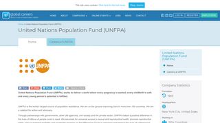 UNFPA Careers - UNFPA Jobs - Global Careers Fair