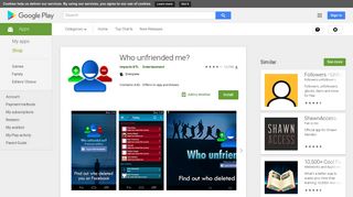 Who unfriended me? - Apps on Google Play