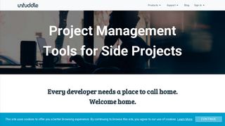 Project Management Tools for Side Projects - Unfuddle