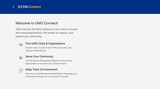 University of North Georgia | UNG Connect - OrgSync