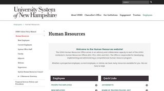 Human Resources | University System of New Hampshire