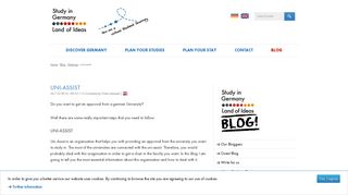 uni-assist – Study in Germany Blog