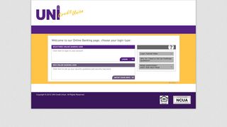 Login - Uni Credit Union Online Banking