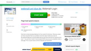 Access webmail.uni-due.de. Webmail-Login