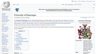 University of Glamorgan - Wikipedia