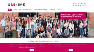 The International Summer University Kassel | UNIKIMS – Die ...