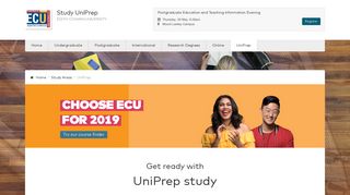 UniPrep - Edith Cowan University
