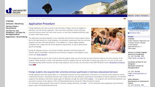Application Procedure | STARTING - Universität Siegen