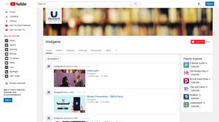 UniAgents - YouTube