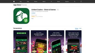 Unibet Casino - Slots & Games on the App Store - iTunes - Apple