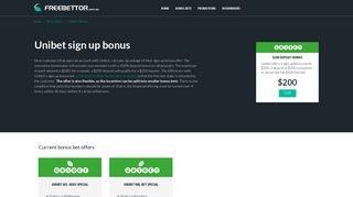 Unibet $300 Sign Up Bonus