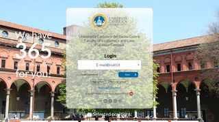 Università Cattolica del Sacro Cuore, Faculty of Economics and Law ...