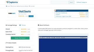 UniCharts Reviews and Pricing - 2019 - Capterra