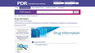 UNICITY Bios Life ProBionic | Drug Information | PDR.net