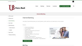 Internet Banking - Unico Bank - Your Home Grown Bank