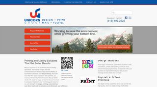 Unicorn Group - Printing Services & Printing Companies in Marin, San ...