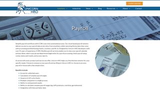 Payroll – Unicorn HRO