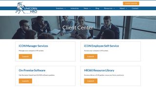 Client Center – Unicorn HRO