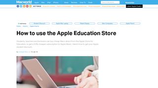 Apple Student Discount: How to Use the Apple Education Store ...