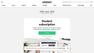 Student subscription - UNiDAYS