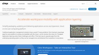 Application Layering Accelerates Workspace Mobility - Citrix
