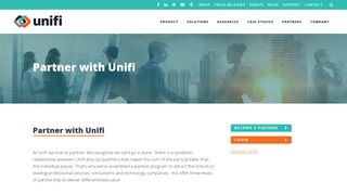 Partners - Login - Unifi Software