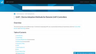 UniFi - Device Adoption Methods for Remote UniFi Controllers ...