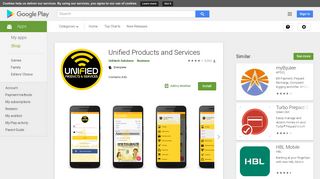 Unified Products and Services - Apps on Google Play