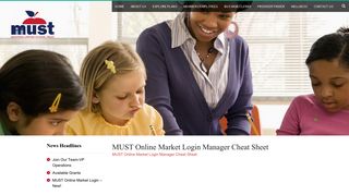 MUST Online Market Login Manager Cheat Sheet - Montana Unified ...