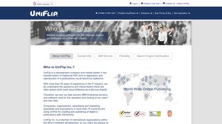 UniFlip PDF to Online Publications | User-Friendly cloud solution