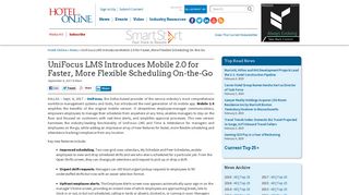 UniFocus LMS Introduces Mobile 2.0 for Faster, More Flexible ...