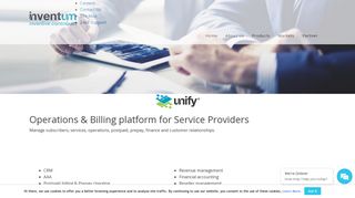 UNIFY ™ Subscriber & Service Management Suite - inventum ...
