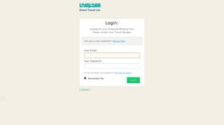 Sign-In To GTTWL - UNIGLOBE Direct Travel