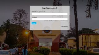 University of Lagos Student Portal