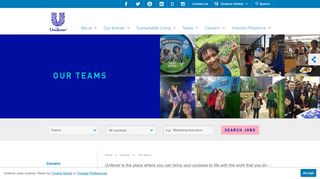 Our teams | Careers | Unilever global company website