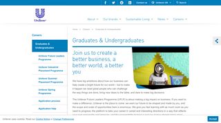 Graduates & Undergraduates | Careers | Unilever UK & Ireland