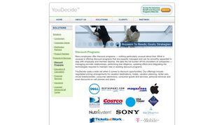 Discount Programs - YouDecide: Personal Insurance & Loans ...