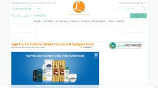 Sign Up for Unilever Brand Coupons & Samples Now!Living Rich With ...