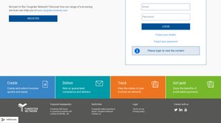 Tungsten Network Portal